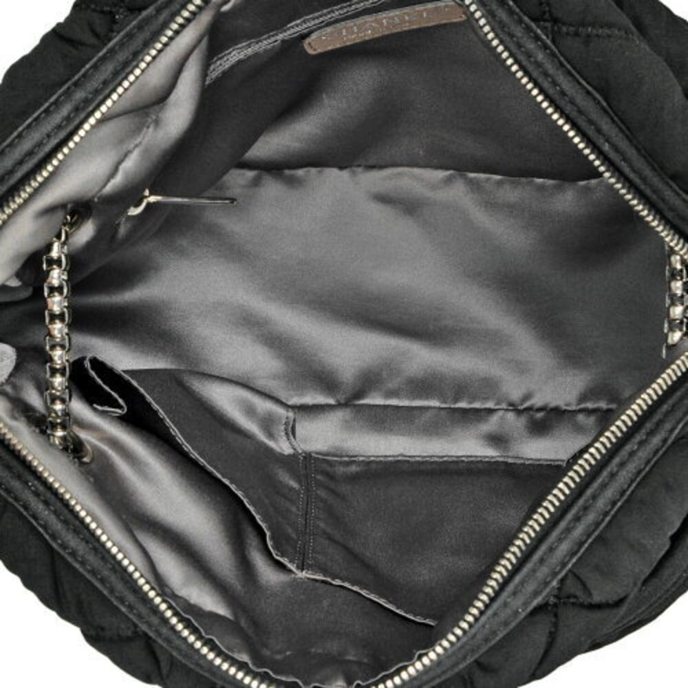 CHANEL Matelasse Bubble Quilt Shoulder Bag Black Coco Mark - Picture 5 of 7
